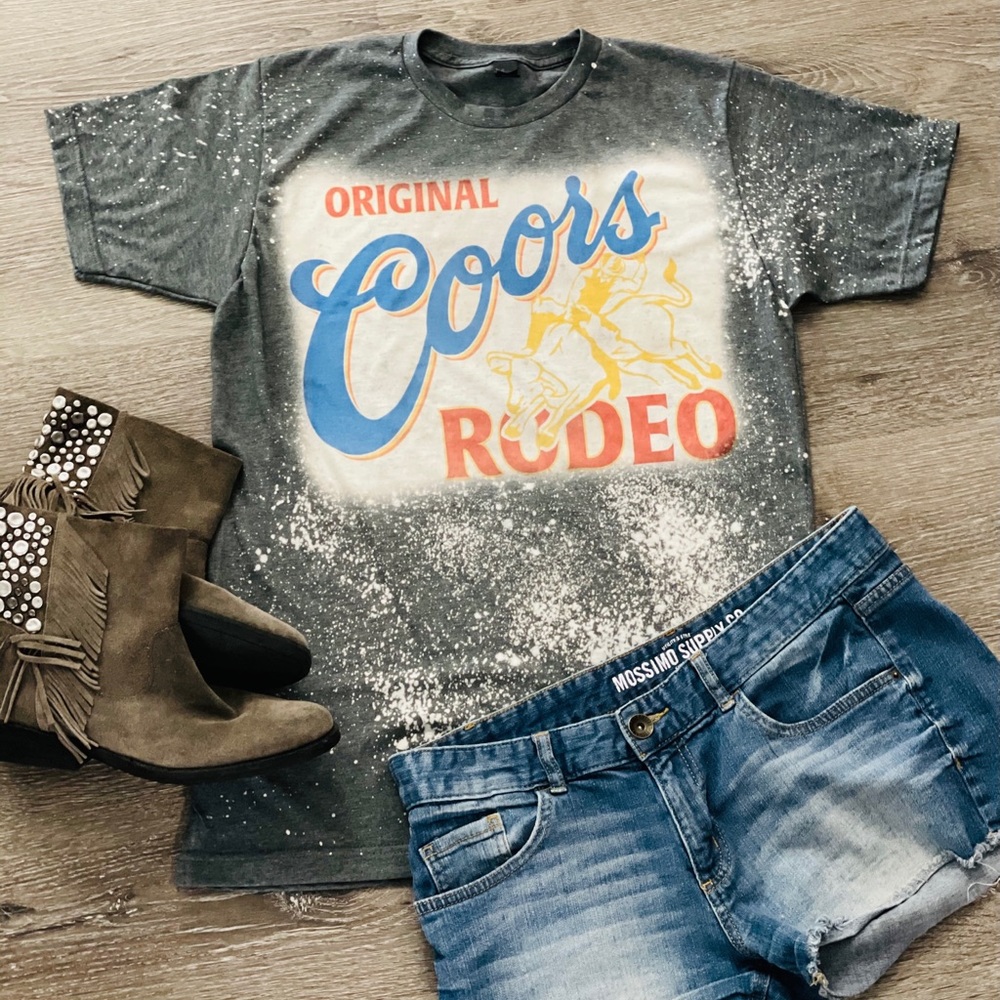 Colors Rodeo bleached tee